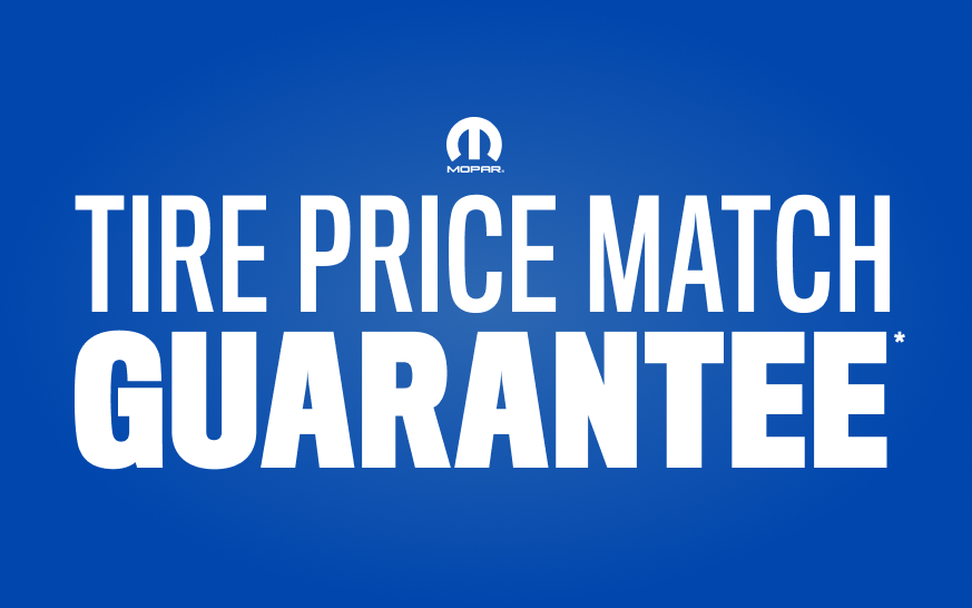 Tire price match guarantee